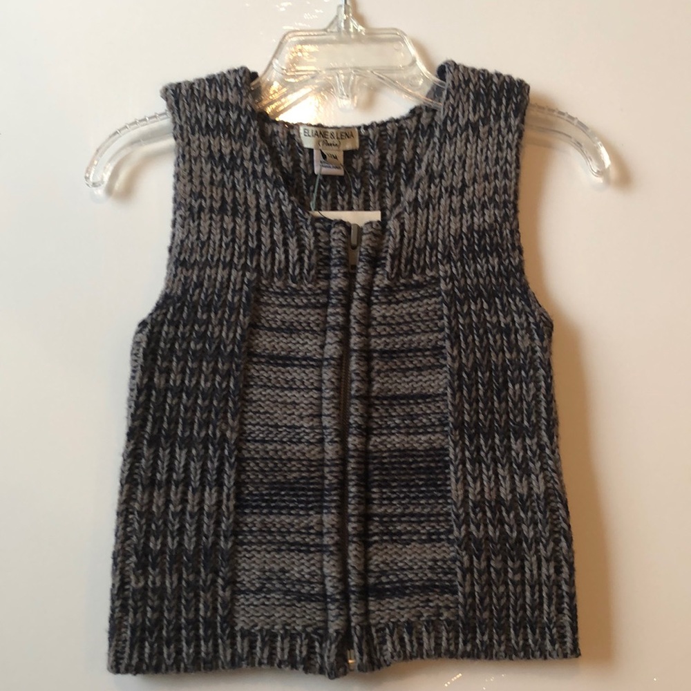 Eliana et Lena Unisex knit vest
